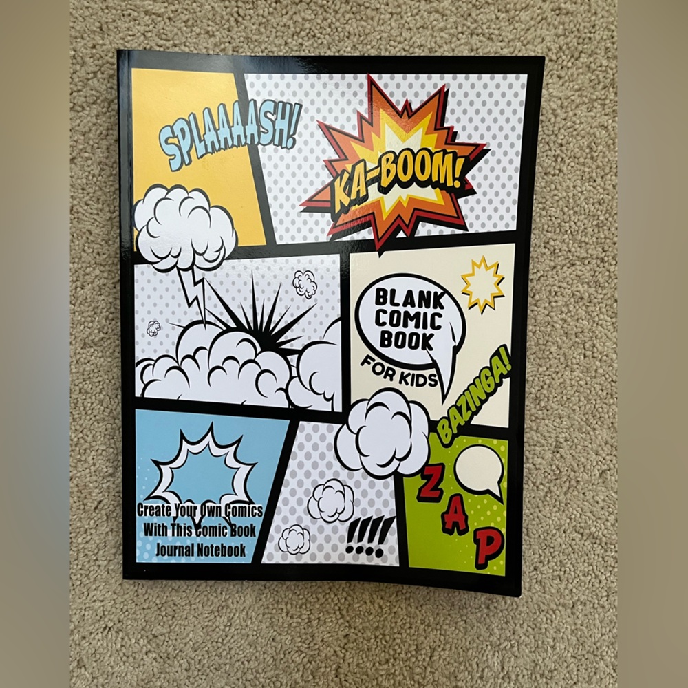 BLANK COMIC BOOK